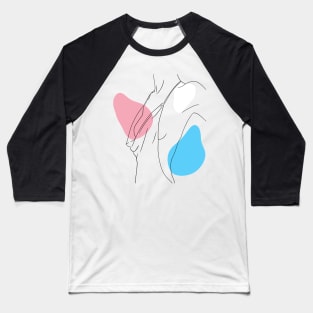 trans woman  illustration Baseball T-Shirt